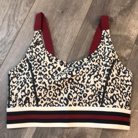 NWT  Leopard Sports Bra Size Small - Picture 3 of 4